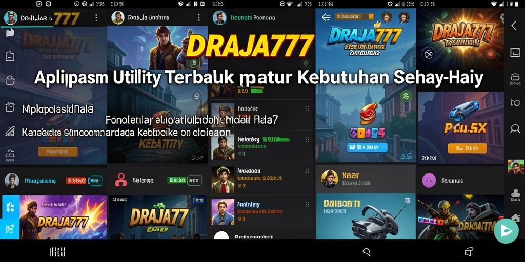 Screenshot DRAJA777 menampilkan antarmuka yang ramah pengguna.
