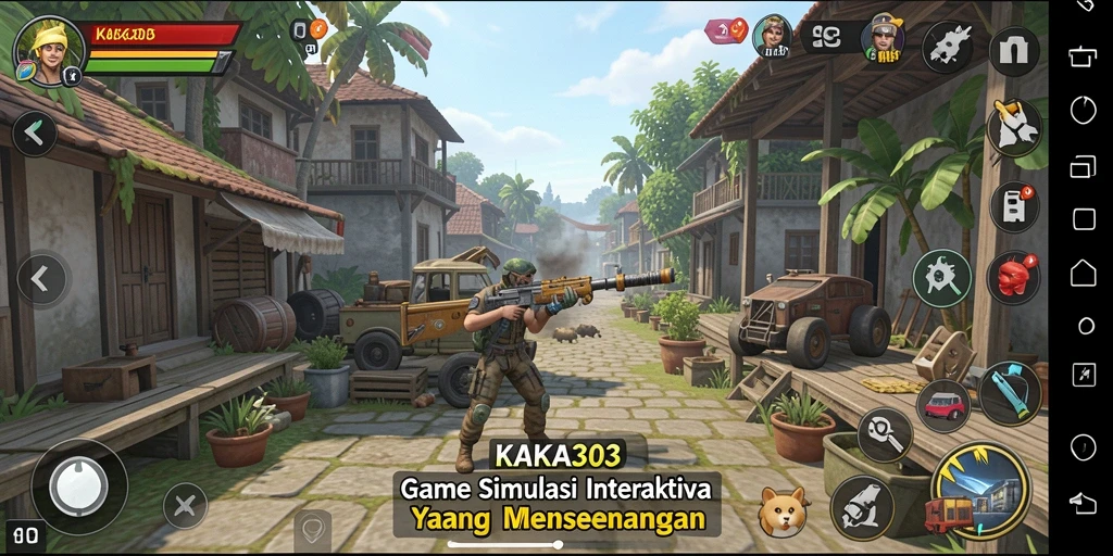 Tampilan gameplay KAKA303 yang menarik dan imersif.