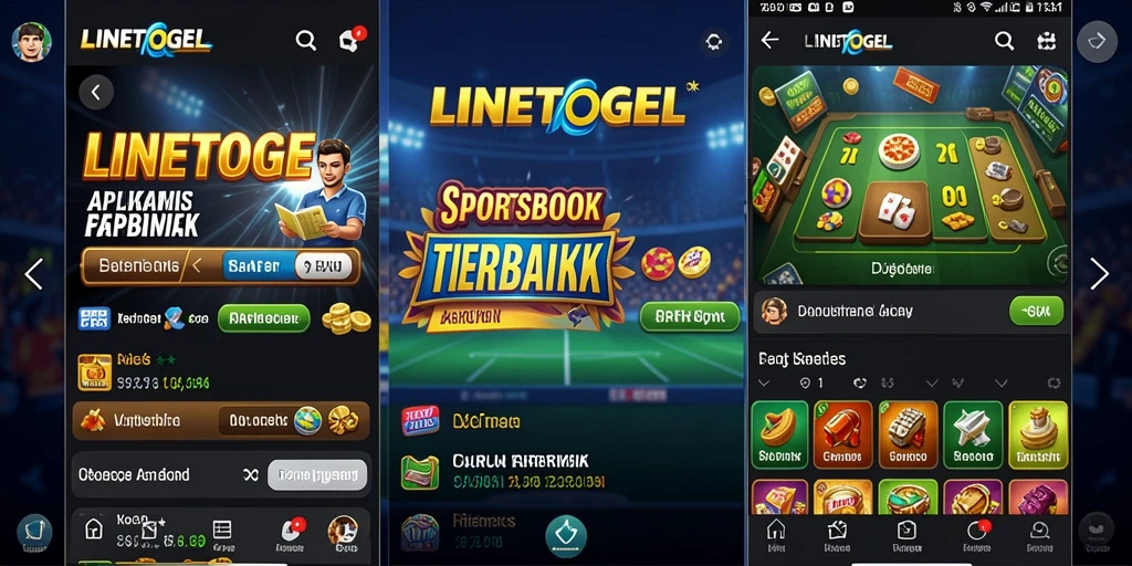 Tampilan gameplay menarik dari aplikasi Sportsbook LINETOGEL.